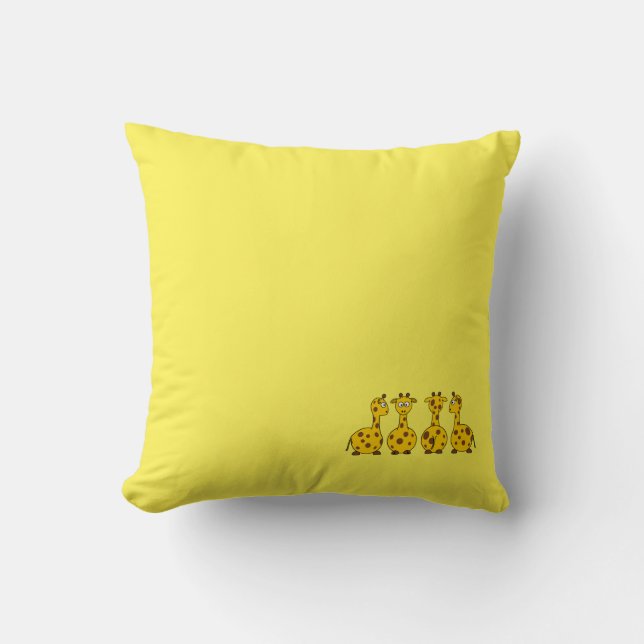 Almohada de jirafa para niños (Anverso)