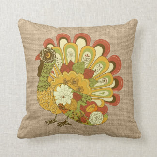 Almohada de la acción de gracias de Turquía