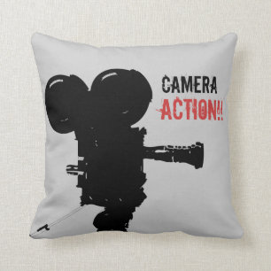 Almohada de la acción de la cámara