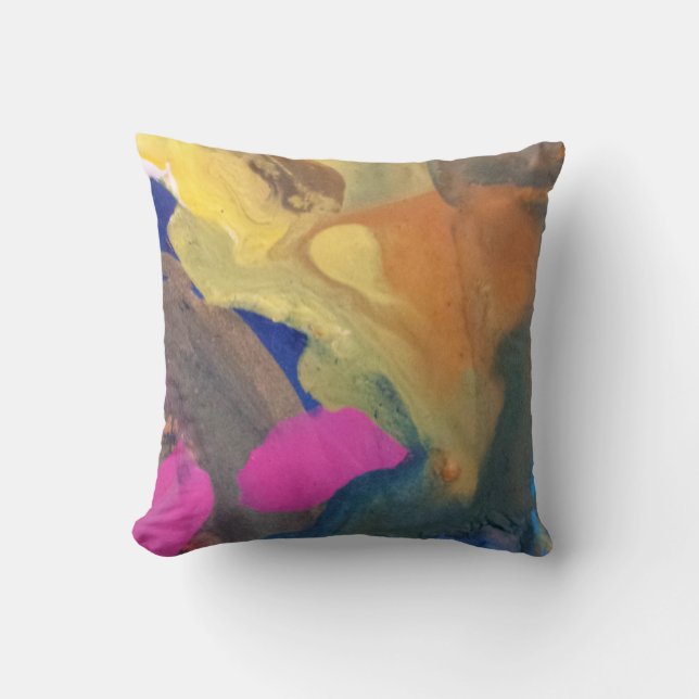 almohada de la acuarela (Anverso)