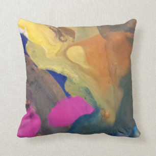 almohada de la acuarela