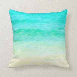 Almohada de la aguamarina del agua del océano