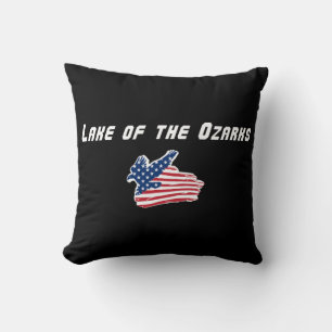 Almohada de la águila del lago de los Ozarks Misso