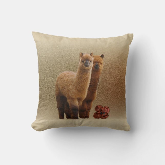 Almohada de la alpaca (Anverso)