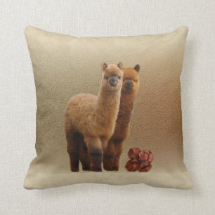 Almohada de la alpaca