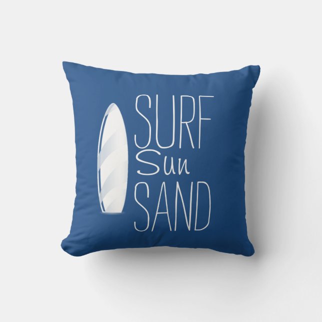 Almohada de la arena de Sun de la resaca (Anverso)