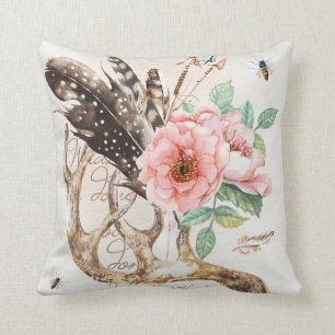 Almohada de la asta del color de agua