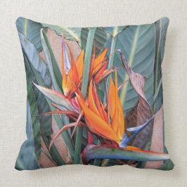 Almohada de la "ave del paraíso" de Paul McGehee
