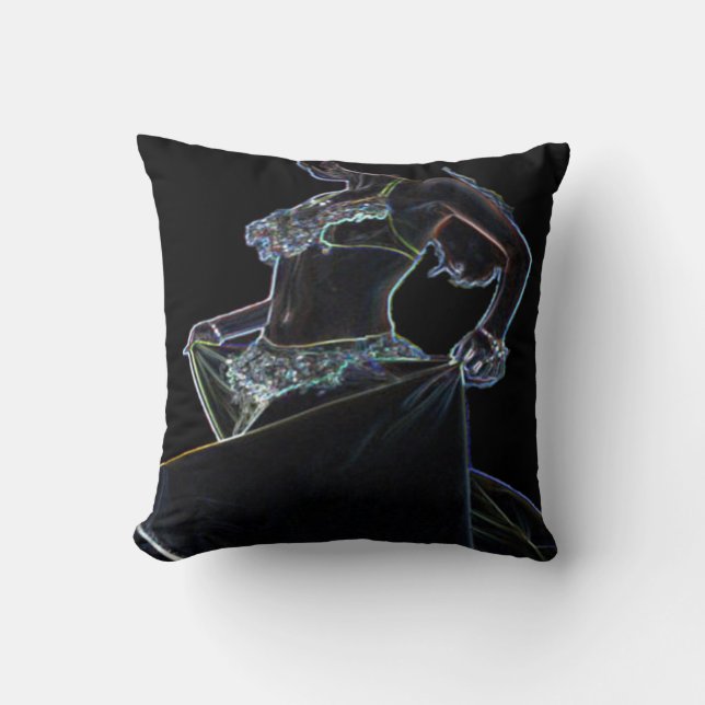 Almohada de la bailarina de la danza del vientre (Anverso)