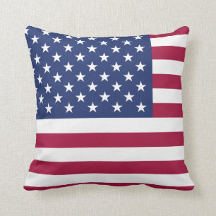 Almohada de la bandera americana