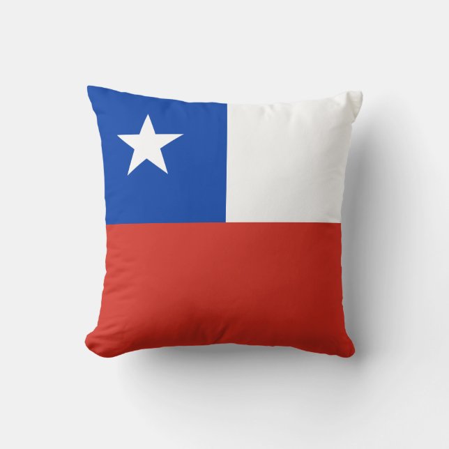Almohada de la bandera de Chile (Anverso)