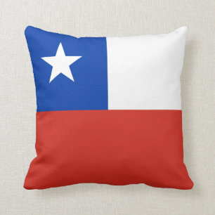 Almohada de la bandera de Chile