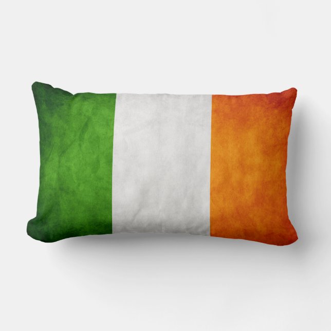 Almohada de la bandera de Irlanda (Anverso)