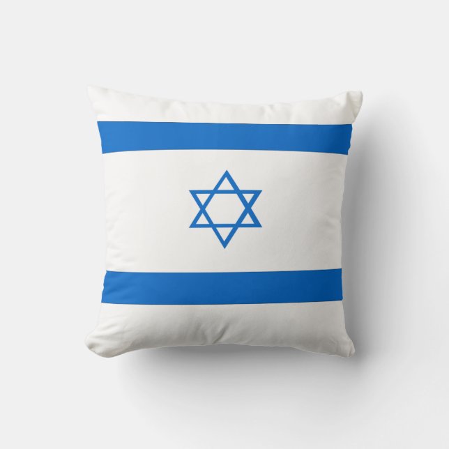 Almohada de la bandera de Israel (Anverso)