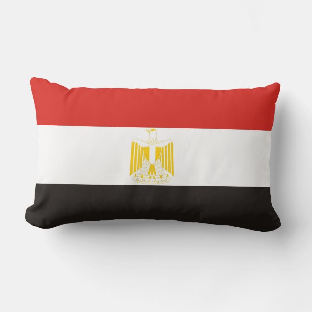 almohada de la bandera de país de Egipto (Anverso)