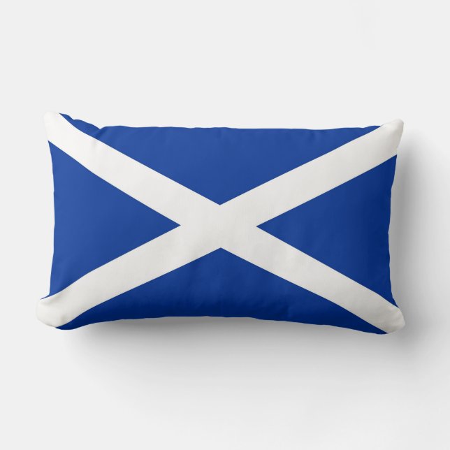 almohada de la bandera de país de Escocia (Anverso)