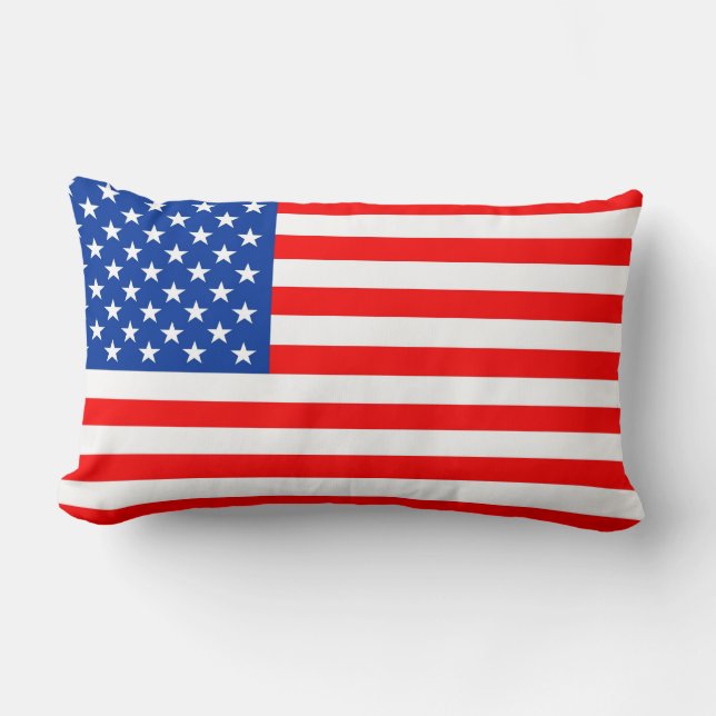 almohada de la bandera de país de los Estados (Anverso)