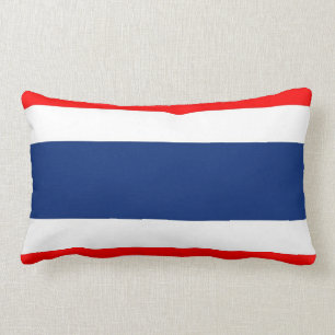 almohada de la bandera de país de Tailandia