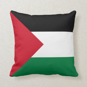 Almohada de la bandera de Palestina