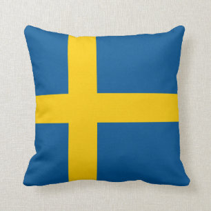 Almohada de la bandera de Suecia
