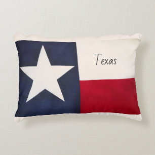 Almohada de la bandera de Texas