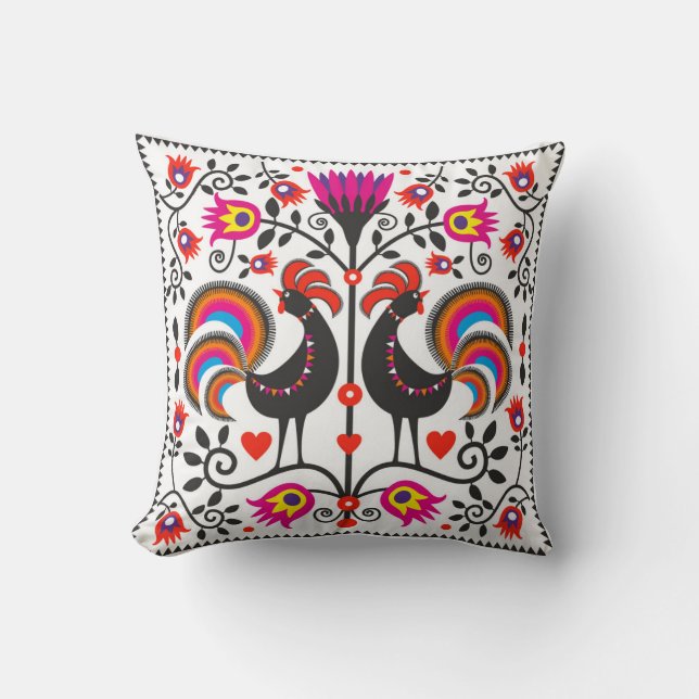 almohada de la belleza con la gente polaca del (Anverso)