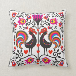 almohada de la belleza con la gente polaca del