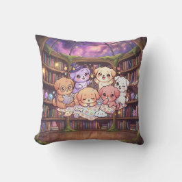 Almohada de la Biblioteca Mágica de Cachorros