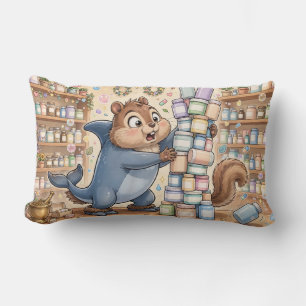 Almohada de la botica del tiburón ardilla 