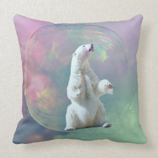 Almohada de la burbuja del oso polar