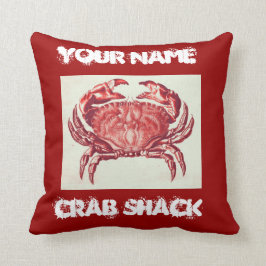 almohada de la cabaña del cangrejo