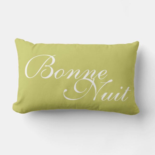 Almohada de la cama de la nuez Bonne (Anverso)