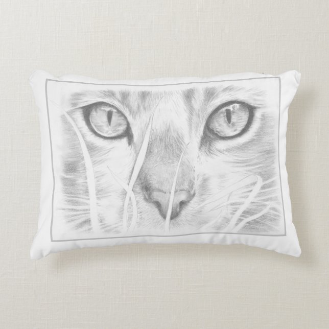 almohada de la cara del gato (Anverso)