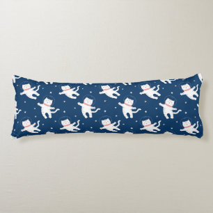 Almohada de la carrocería de los gatos de espacio