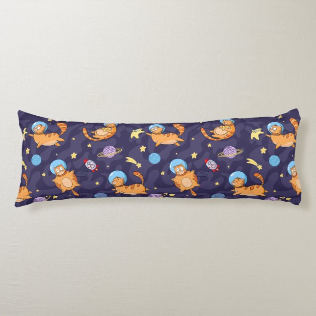 Almohada de la carrocería de los gatos de espacio  (Anverso)