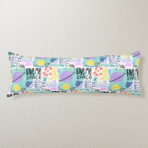 Almohada de la carrocería de los gatos de espacio 