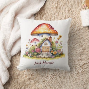 Almohada de la casa de toadstoide