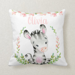 Almohada de la cebra del bebé