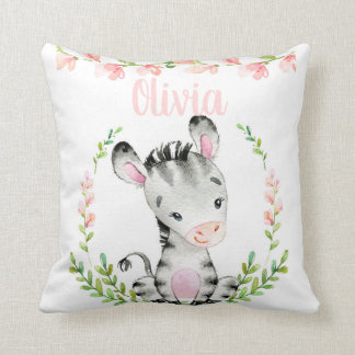 Almohada de la cebra del bebé