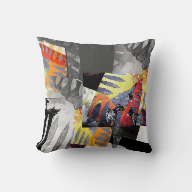 Almohada de la CEBRA por el CR SINCLAIR (Anverso)