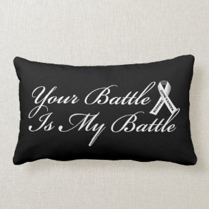 Almohada de la cinta del cáncer de pulmón para l