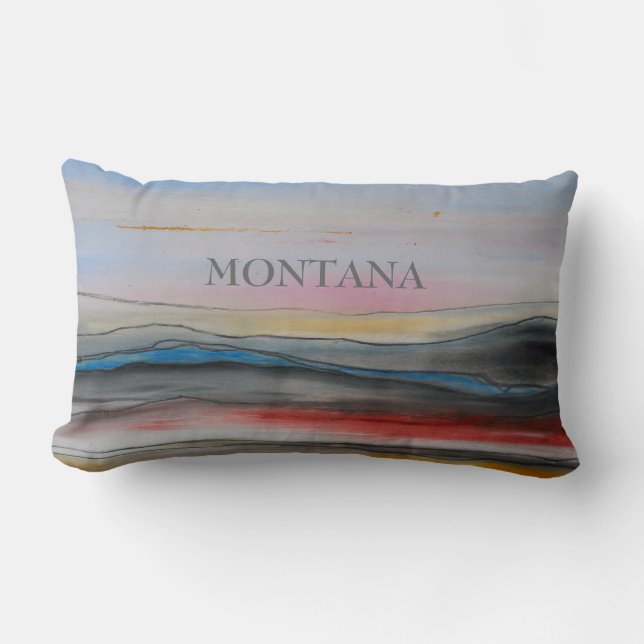 Almohada de la cita de Montana (Anverso)