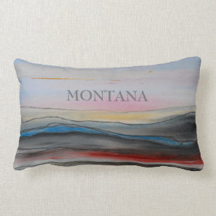 Almohada de la cita de Montana
