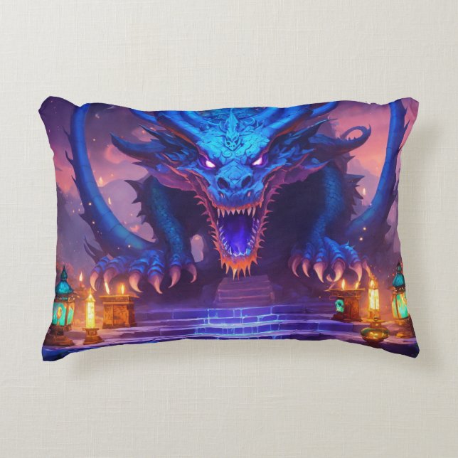 almohada de la compra del dragón (Anverso)
