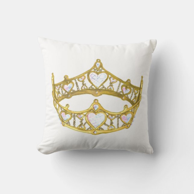 almohada de la corona de la Reina de los Corazones (Anverso)