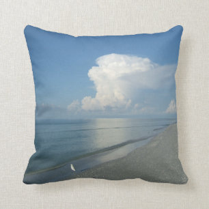 Almohada de la costa de la isla de Sanibel