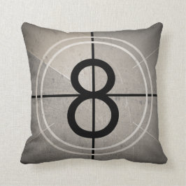 Almohada de la cuenta descendiente de la película