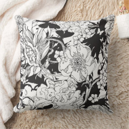 ALMOHADA DE LA DALIA NEGRA