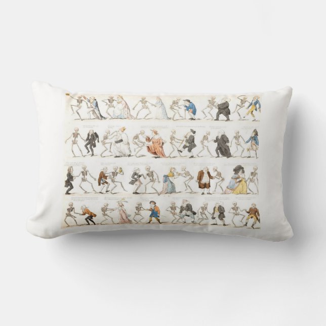 Almohada de la danza de la muerte (Anverso)