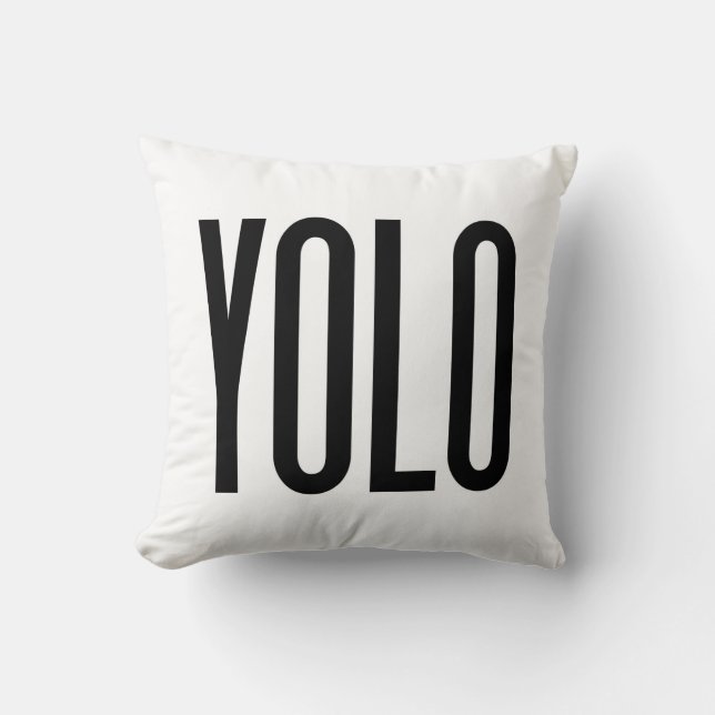 Almohada de la declaración de YOLO (Anverso)